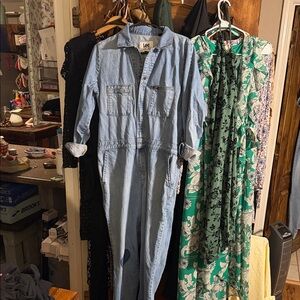 Lee Light Blue Denim Coverall